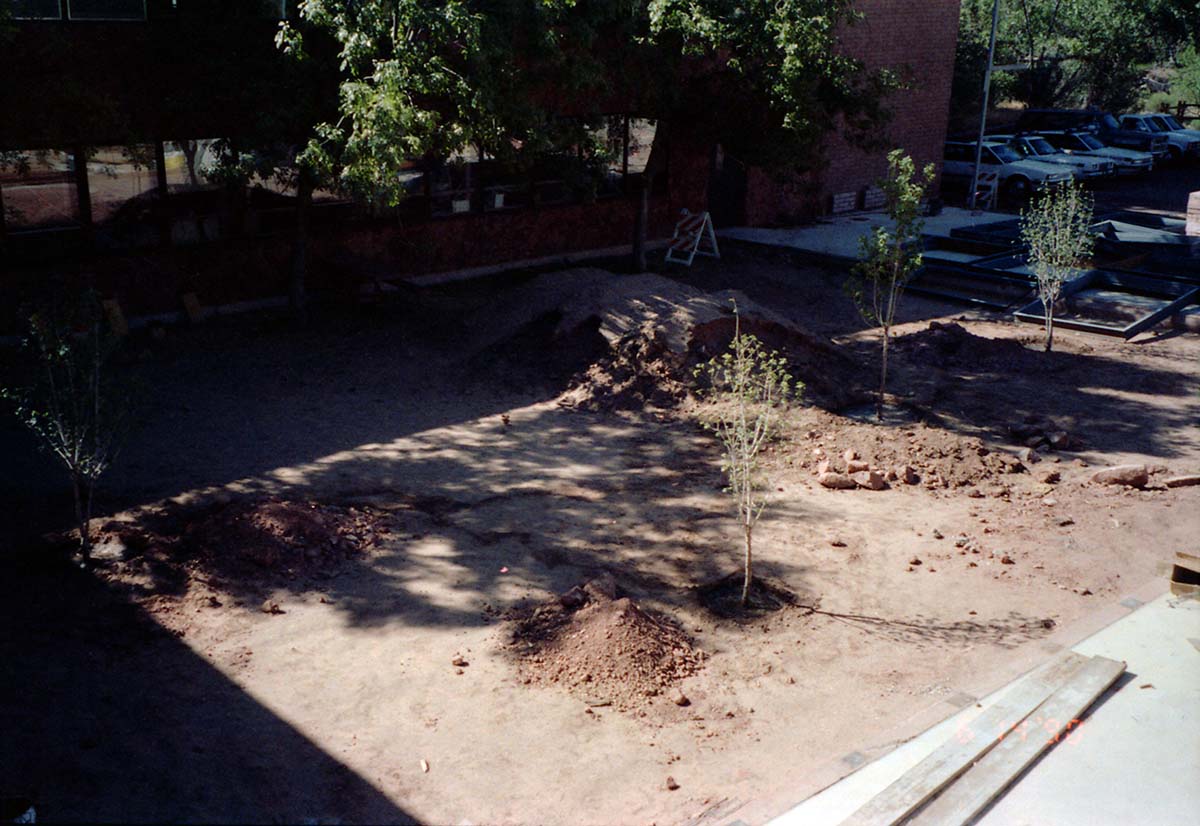 Construction of headquarters addition.