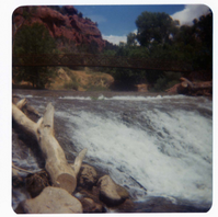 The arrival and replacement of the new Birch Creek footbridge.