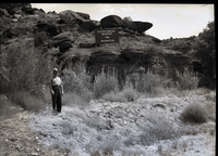 Highway signs on route 15 between Rockville and Springdale.