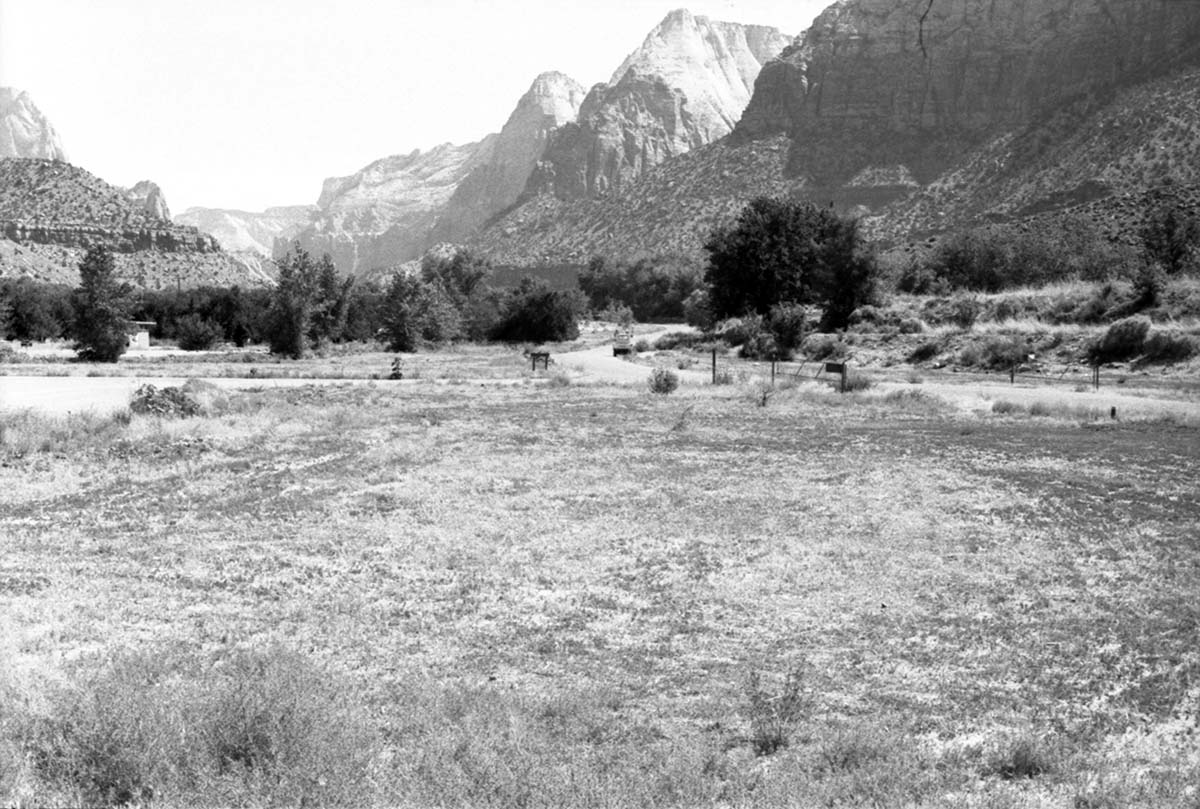 Watchman Campground sites.