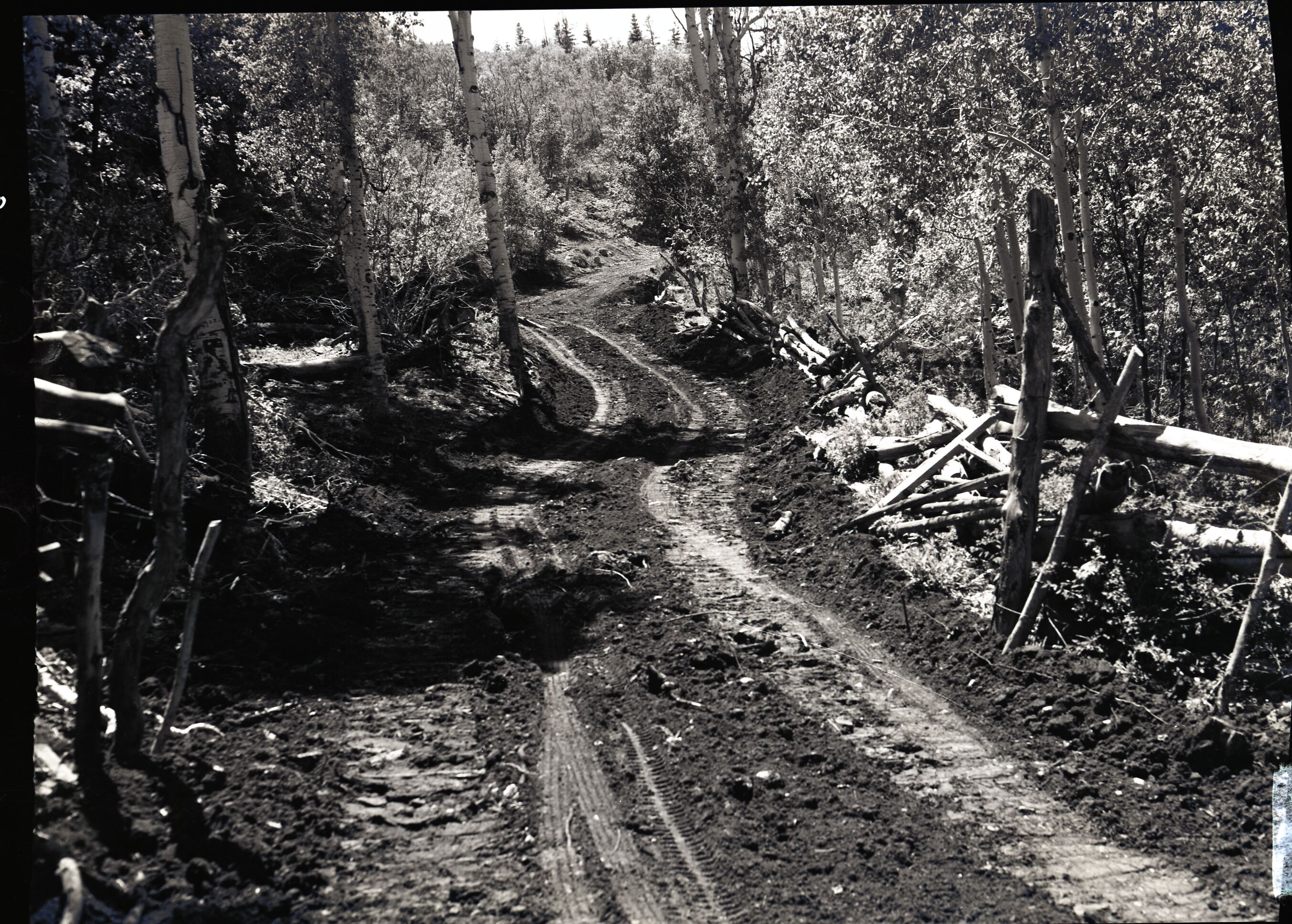Developments on private land within Zion National Park near Lava Point.
