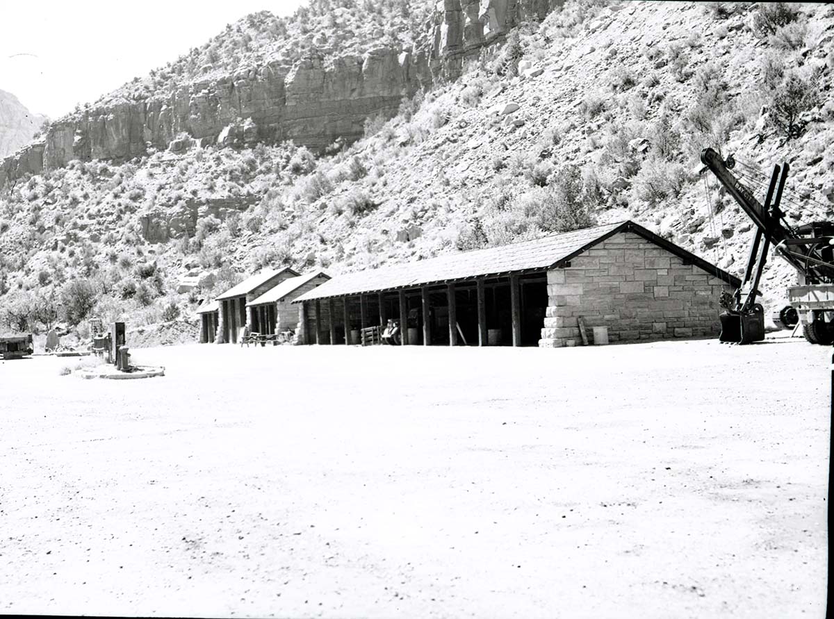 Zion National Park's utility area.