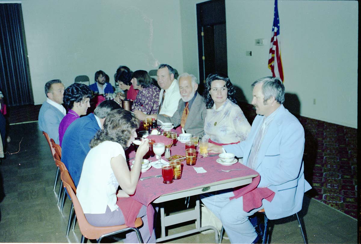 Color Photos of John Lancaster's farewell party at Elks Club in St. George, Utah.