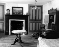 Parlor room of Winsor Castle fort at Pipe Spring, taken for the History Handbook.