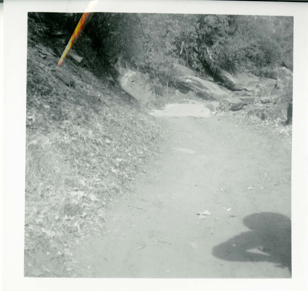 The West Rim trail half tunnel maintenance/stabilization.
