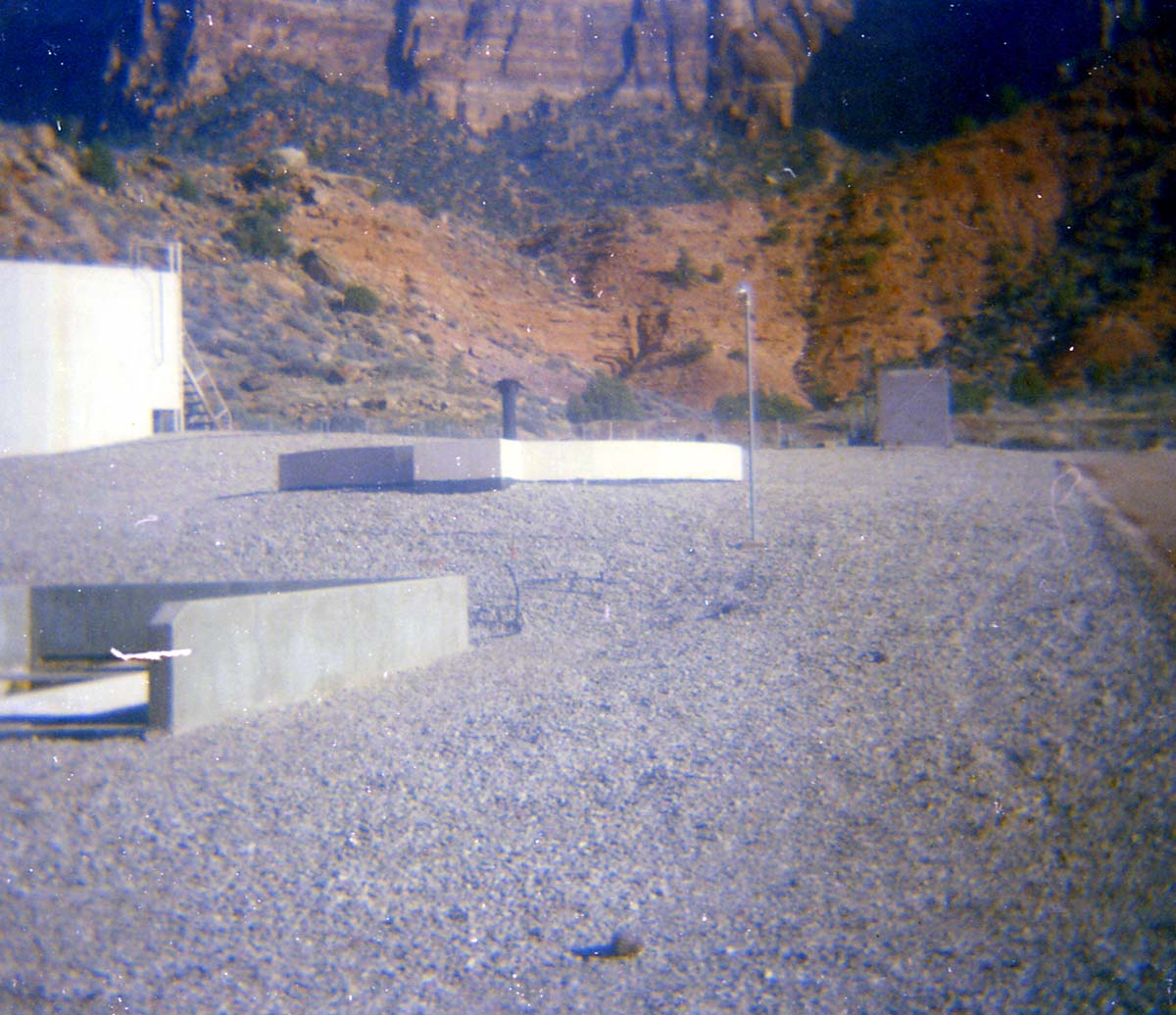 Sewer treatment plant.