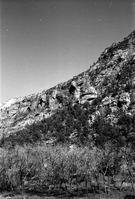 BW Photos of general interior views of Zion Canyon - 35mm.