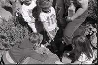 BW Photos of Junior Ranger Activities in Zion.