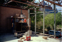 Construction of headquarters addition.