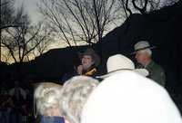 Color Photos of the ceremony surrounding the Olympic Torch passing through Zion.