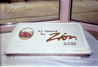 Color Photos of the opening celebration for the new visitor center - Same day as the official shuttle launch.