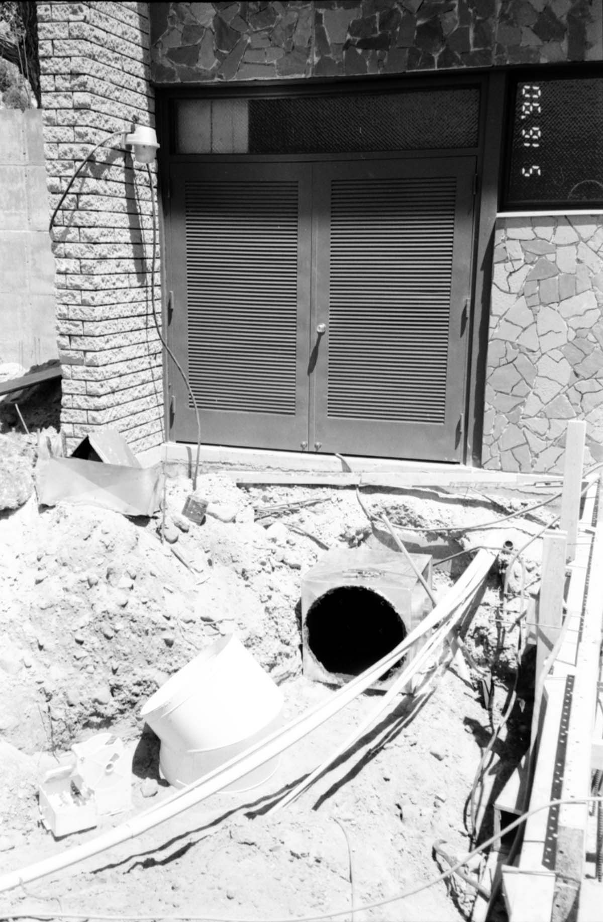 Construction of headquarters addition.