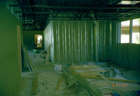 Construction of headquarters addition.