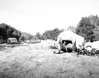 Camping overflow in South Campground.