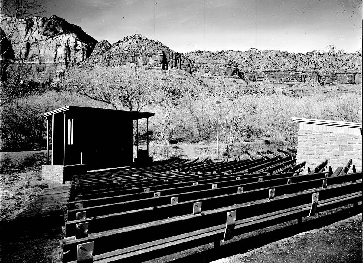 Watchman Campground amphitheater.