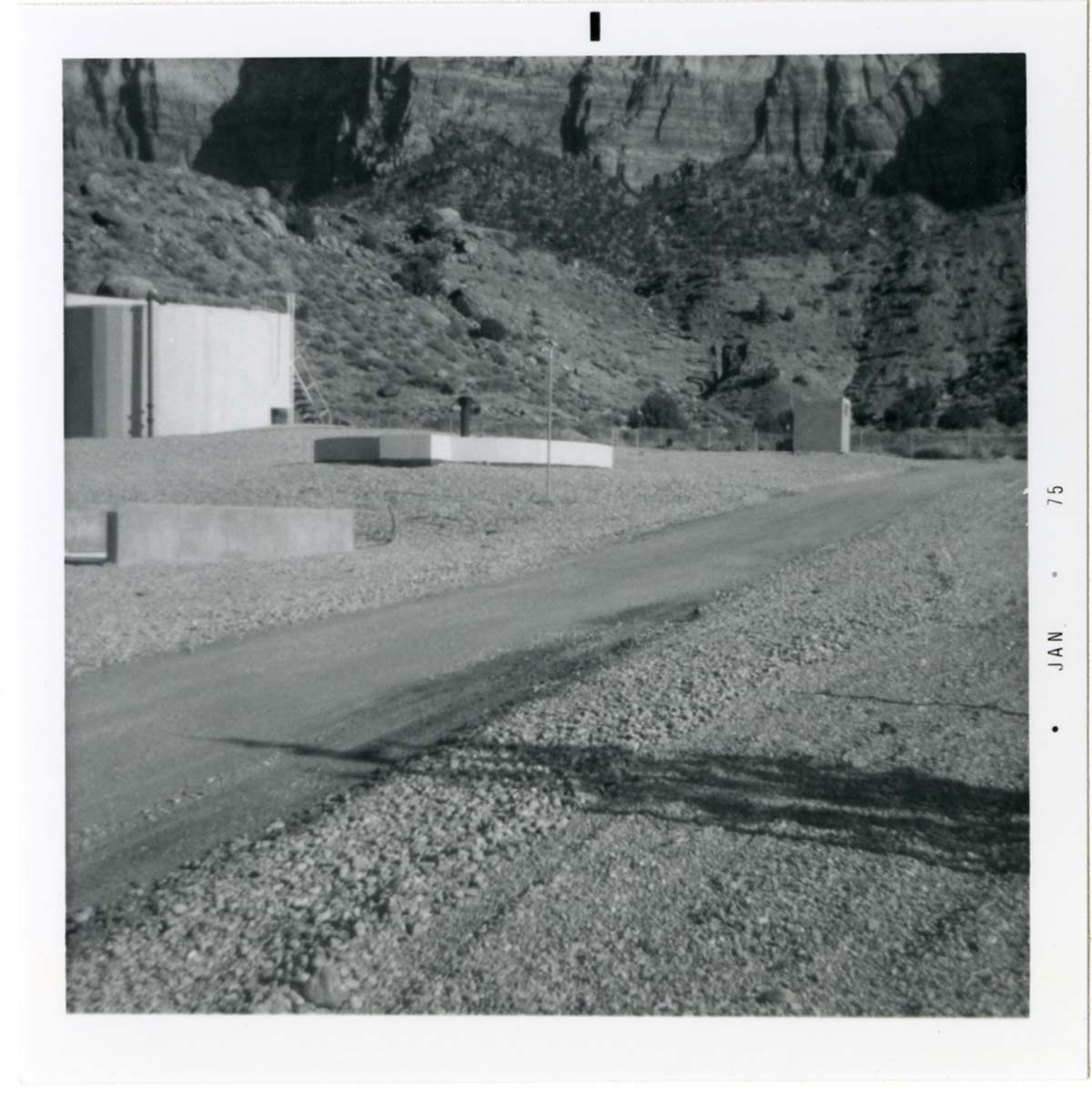 The sewer treatment plant.