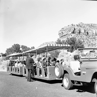 Tram ride from Zion Lodge concessions, summer 1977.