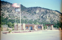 The Kolob Canyons Visitor Center.