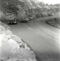 East side road repair and turn out construction.