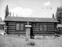 Cabins at Cedar Breaks shortly before their destruction.
