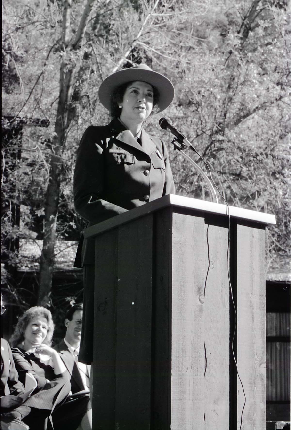 BW Photos of the Zion Lodge Rededication Ceremony.