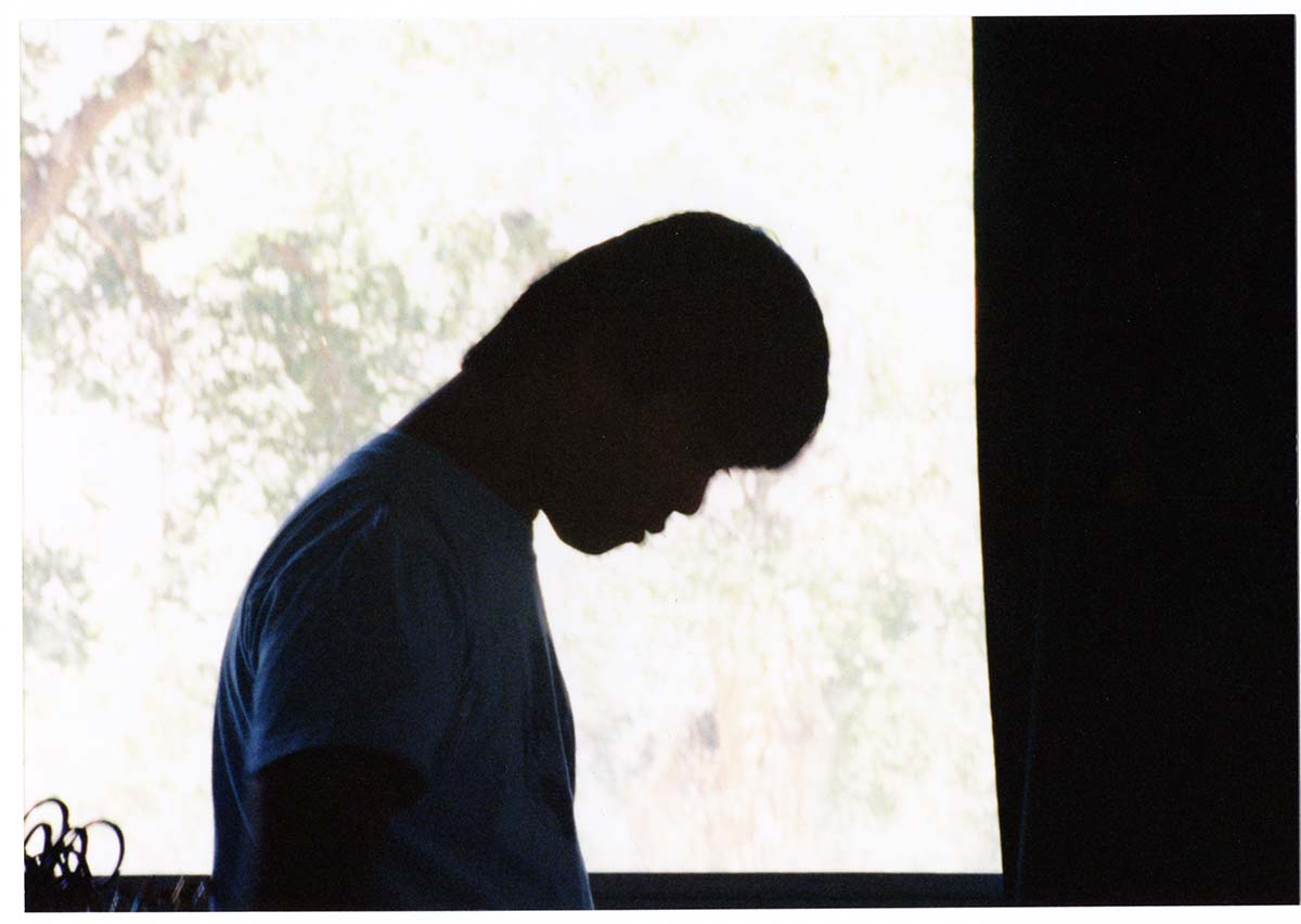 Personnel conducting rehab work at the Zion Inn (Nature Center).