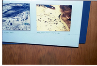 Color Photos of the old visitor center exhibits.