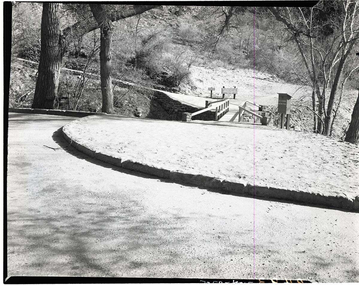 Completed repair of Weeping Rock Nature Trail.