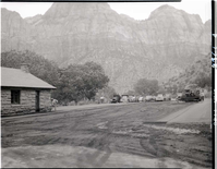 Paving of utility area.