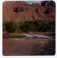 The construction of the sanitary dump in the Watchman Campground area.