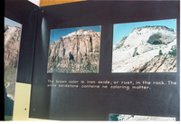 Color Photos of the old visitor center exhibits.