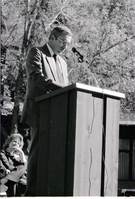BW Photos of the Zion Lodge Rededication Ceremony.