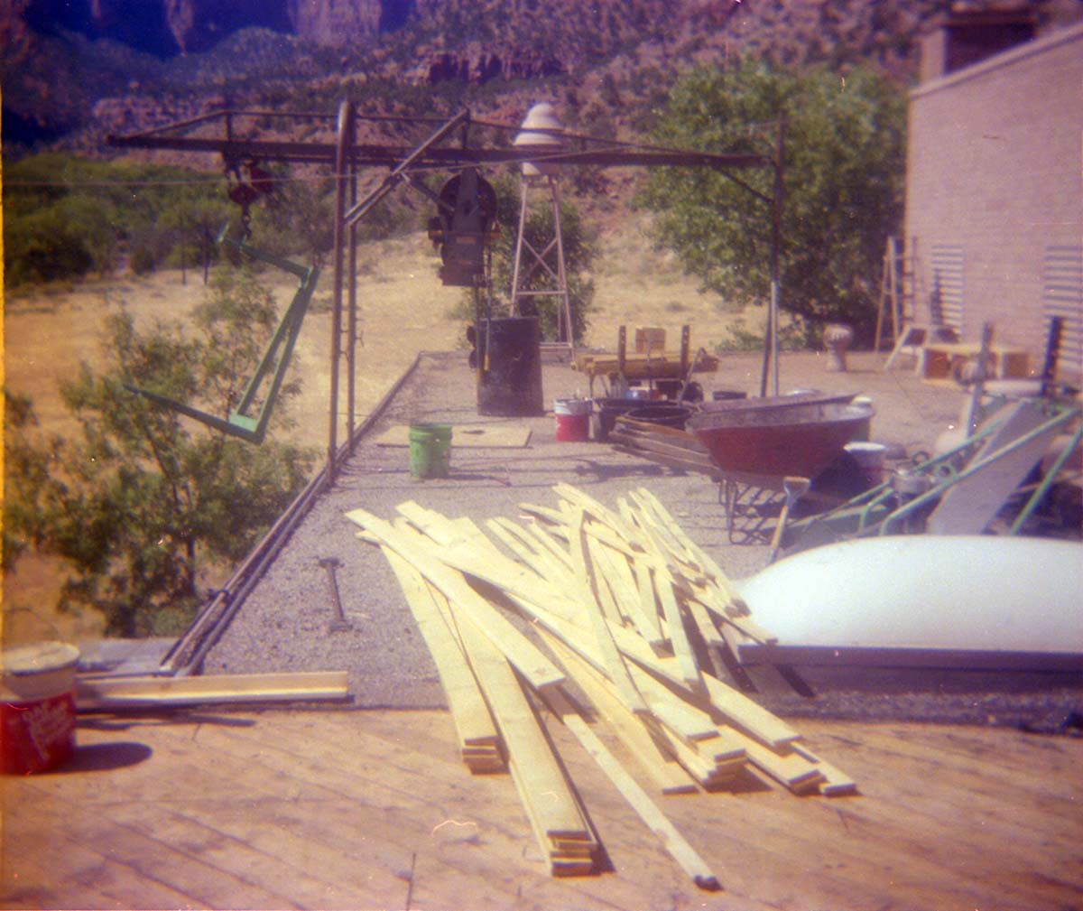 Headquarters/visitor center roofing project.