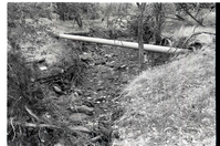 BW Photos of the damage from the Oak Creek flash flood of 1989.