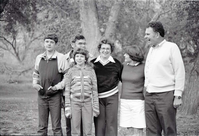 BW Photos of the Crocker/ Nicholson retirement barbeque.