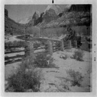 Fence construction at the South Entrance.