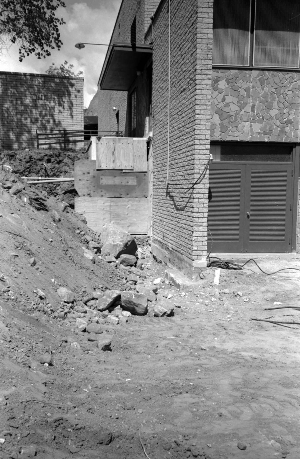 Construction of headquarters addition.