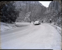 Accident on tunnel road involving private car and pick up.