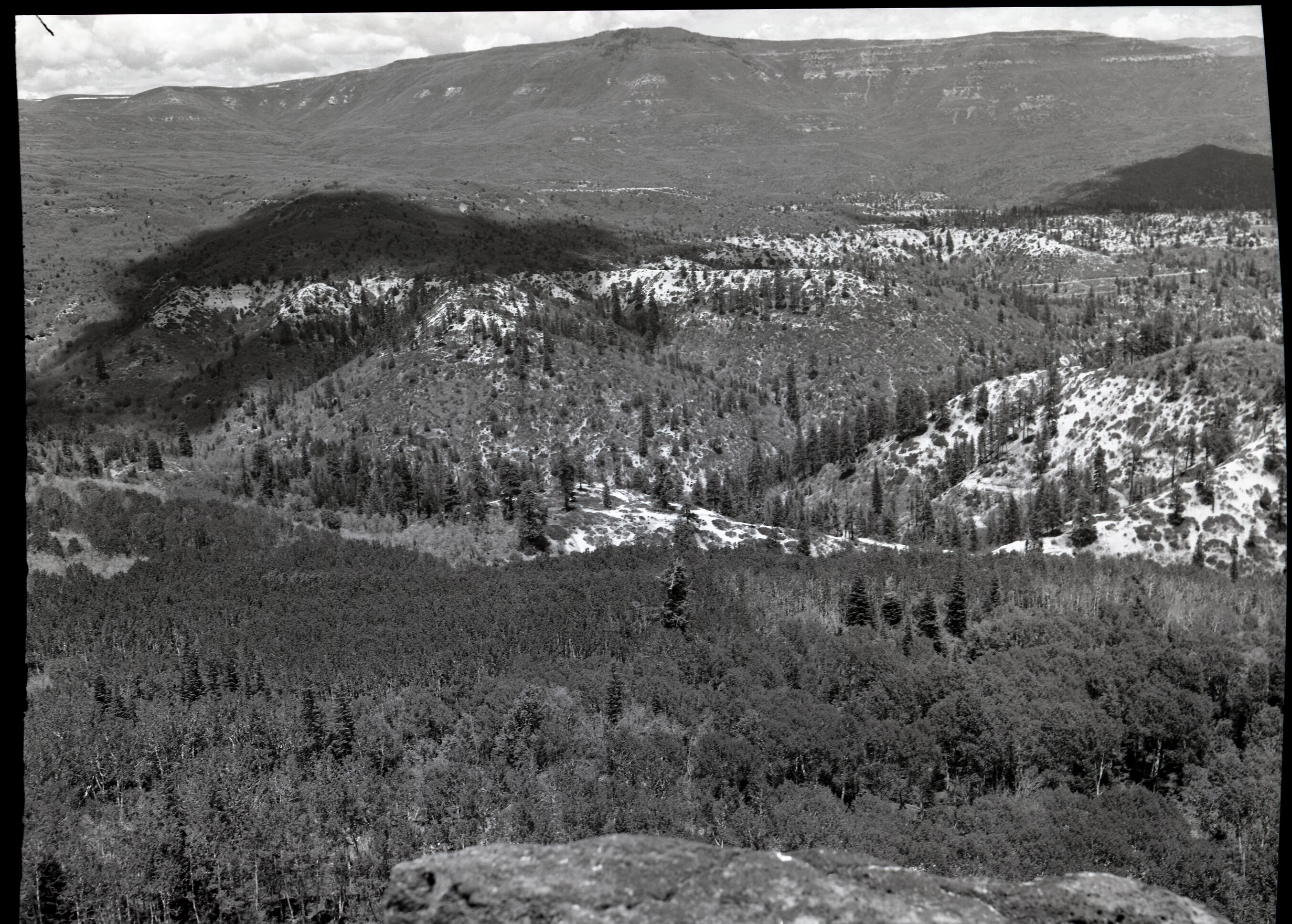Developments on private land within Zion National Park near Lava Point.