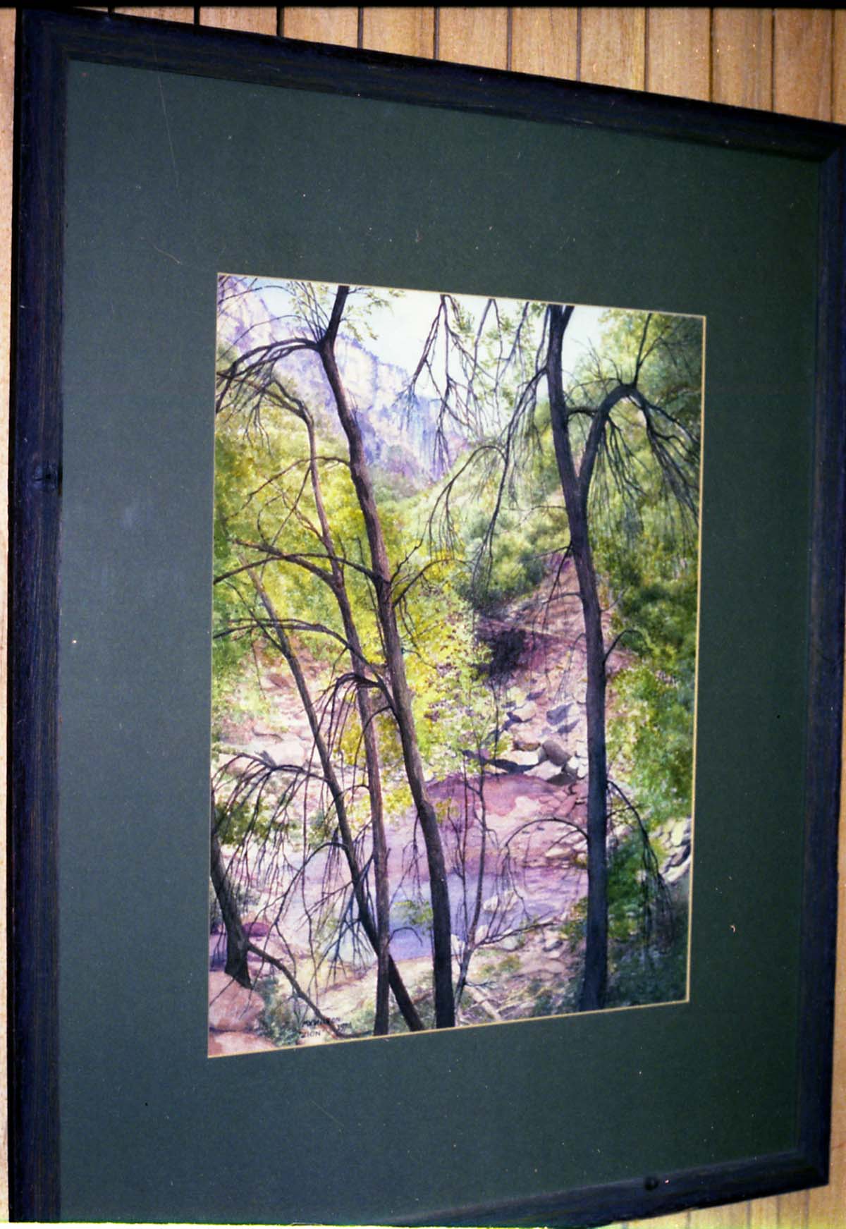 Color Photos of a temporary art exhibit.