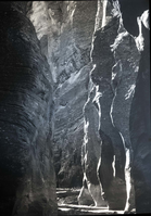 Zion Narrows- erosion in Narrows.