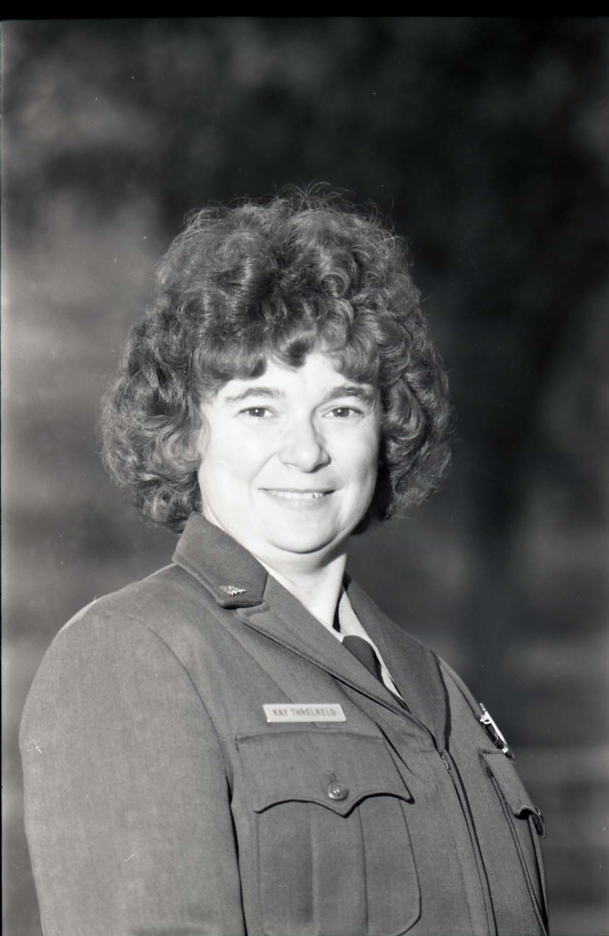 BW Photos of Kay Threlkeld.