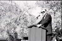 BW Photos of the Zion Lodge Rededication Ceremony.