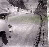 East side road repair and turn out construction.