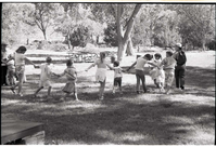 BW Photos of Junior Ranger Activities in Zion.