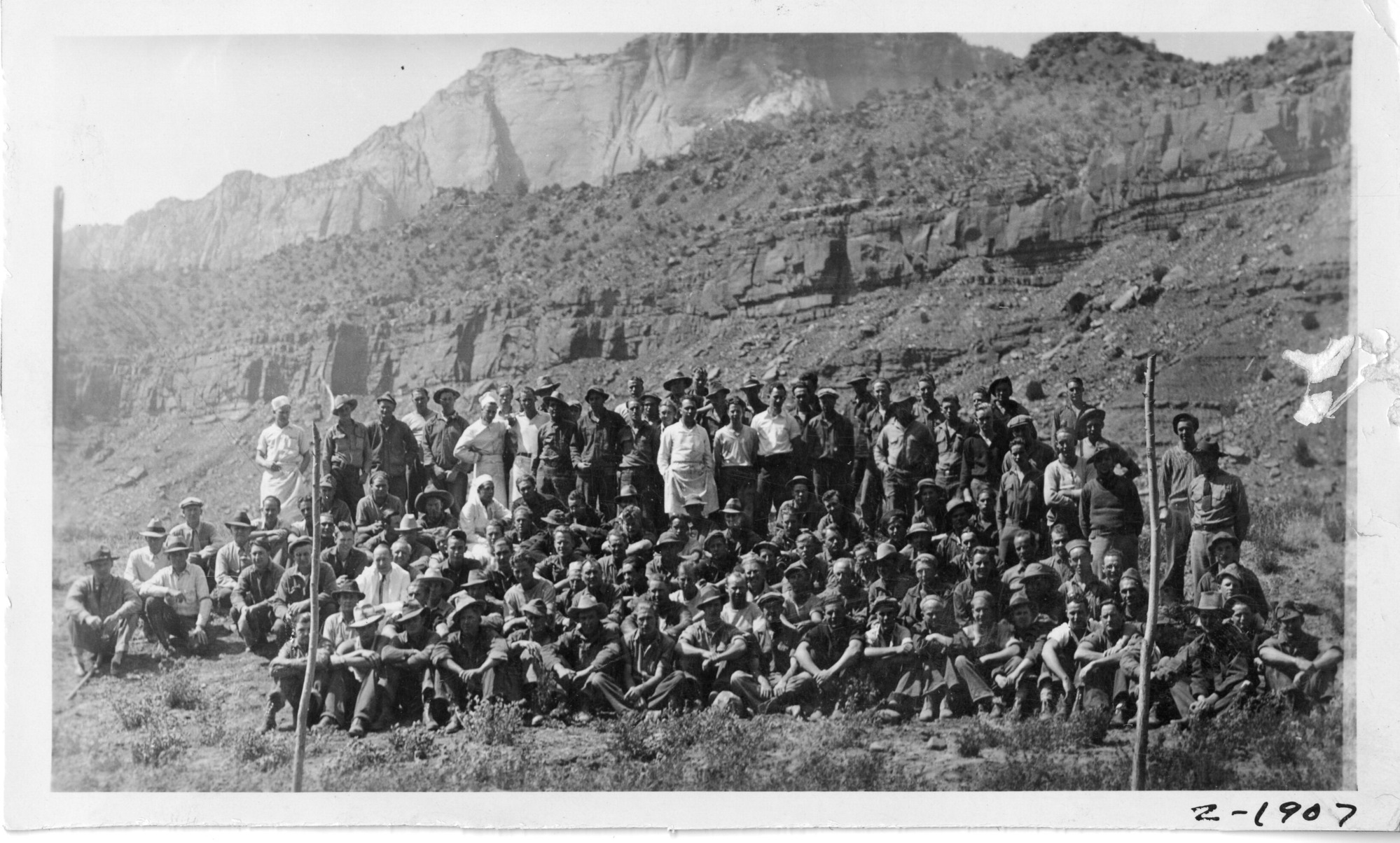 CCC CREWS NEAR NP1 CAMP