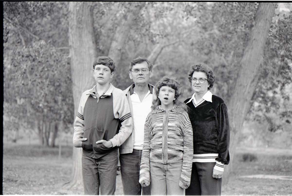 BW Photos of the Crocker/ Nicholson retirement barbeque.