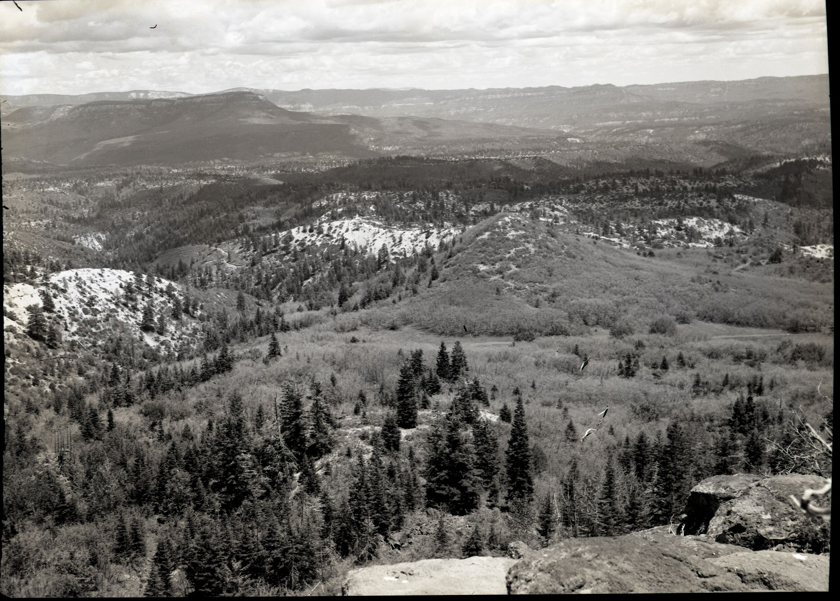 Developments on private land within Zion National Park near Lava Point.