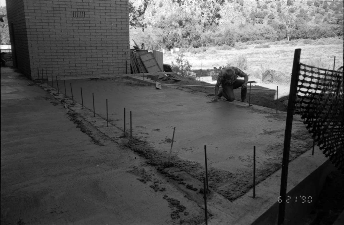 Construction of headquarters addition.