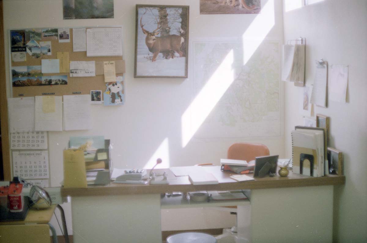 The Kolob Canyons Visitor Center.